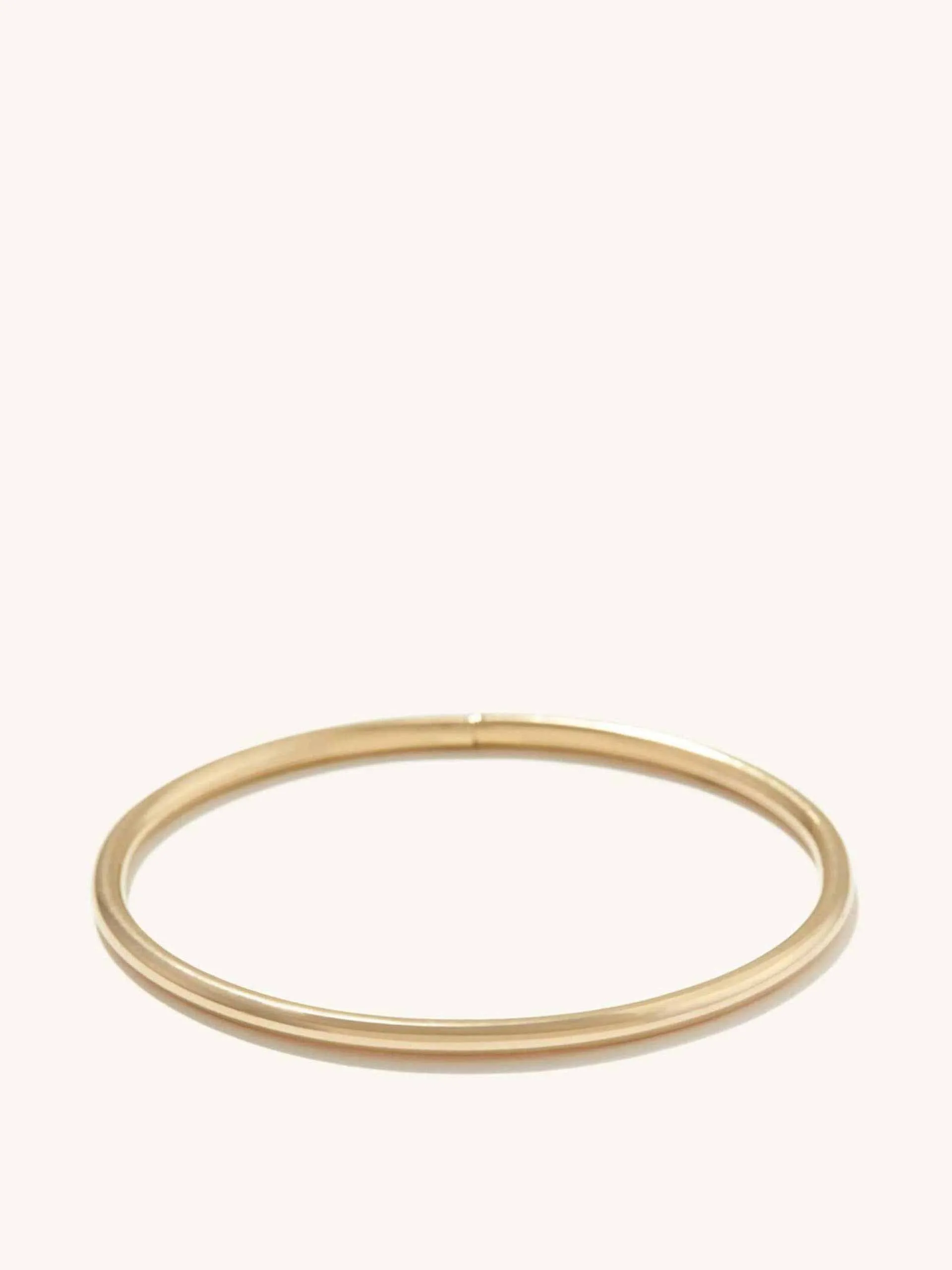 14Kt yellow gold bangle