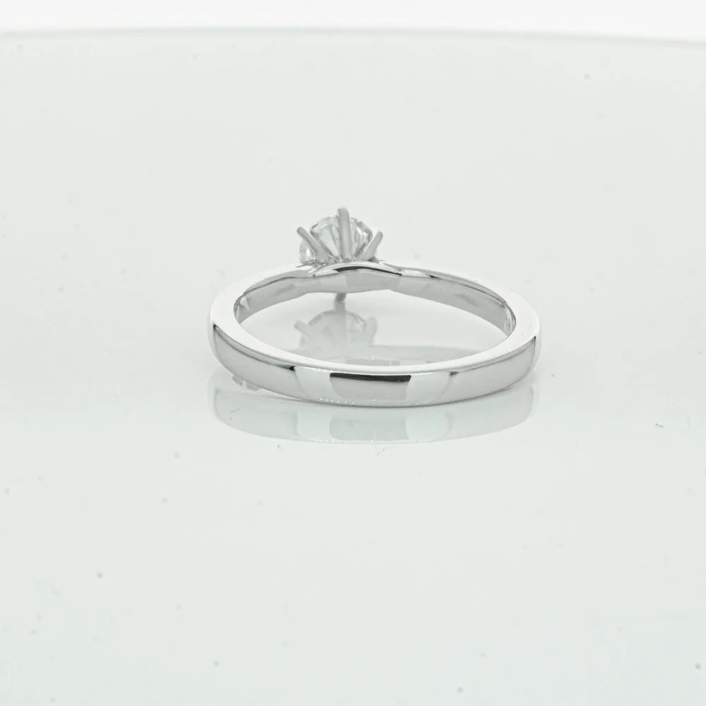 18ct White Gold .50ct Diamond Capri Ring