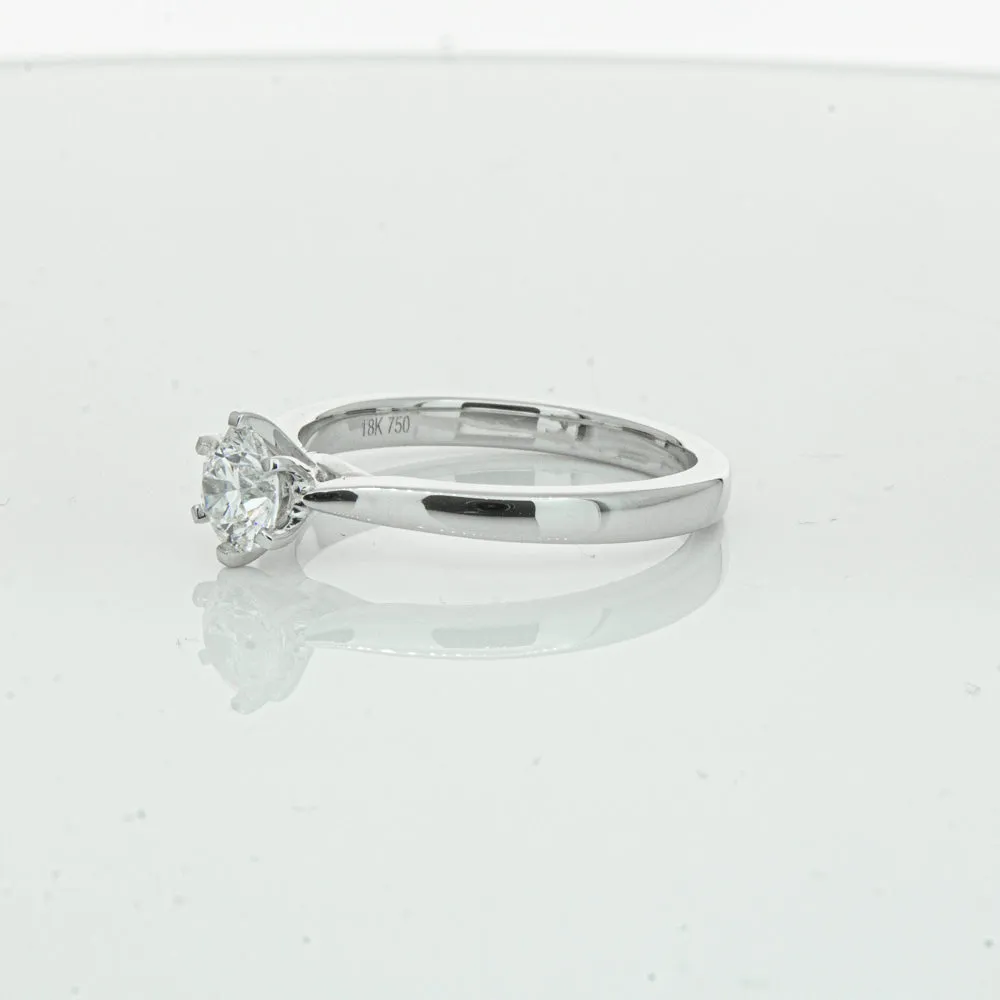 18ct White Gold .50ct Diamond Capri Ring