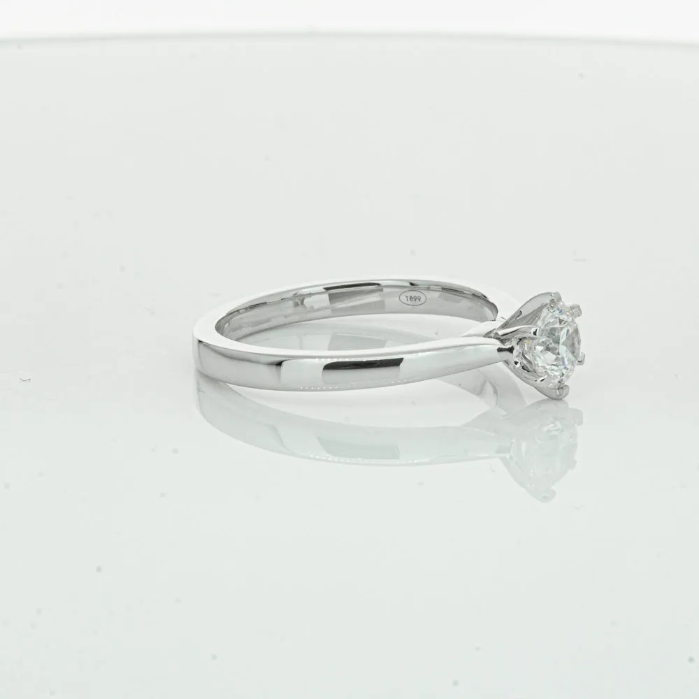 18ct White Gold .50ct Diamond Capri Ring