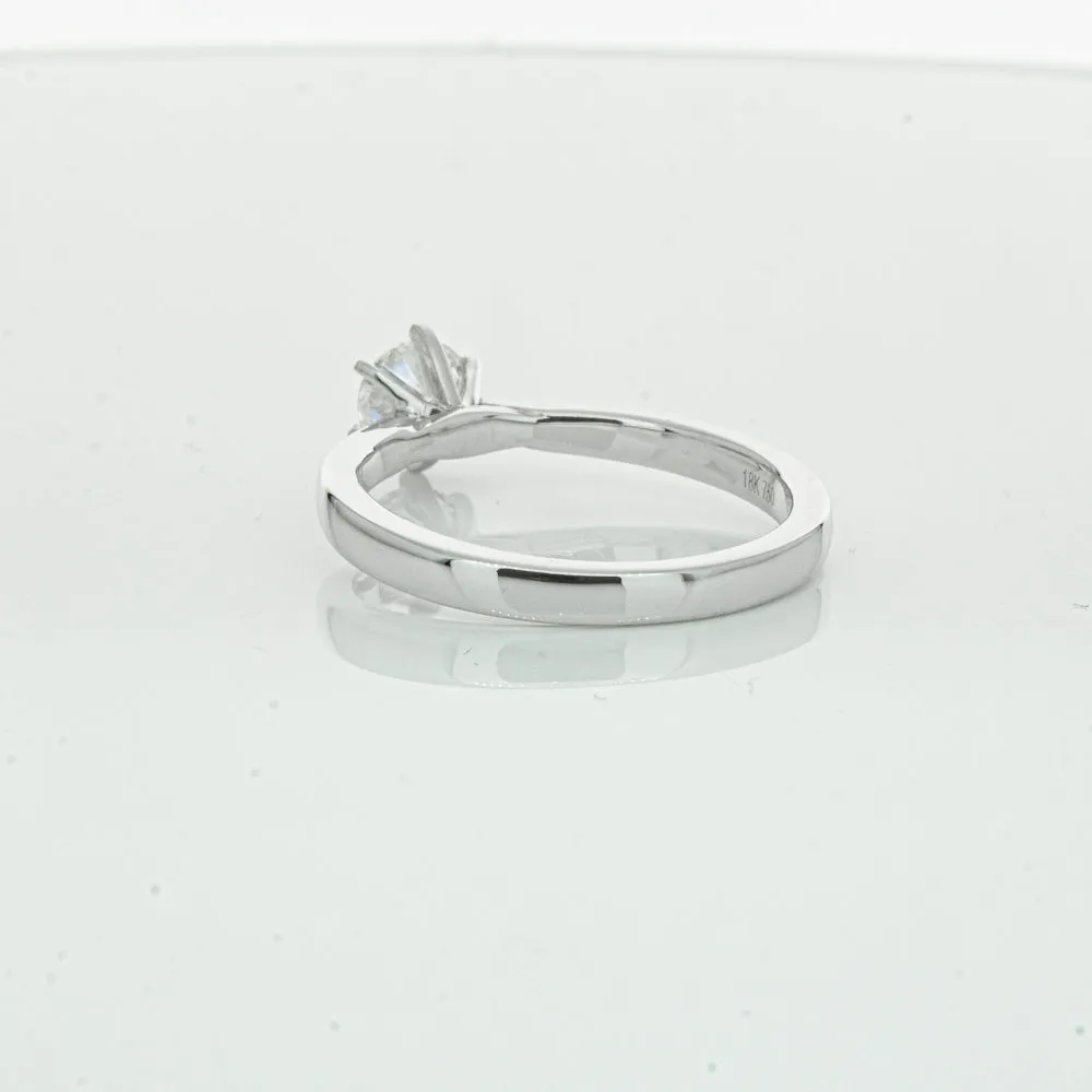 18ct White Gold .50ct Diamond Capri Ring