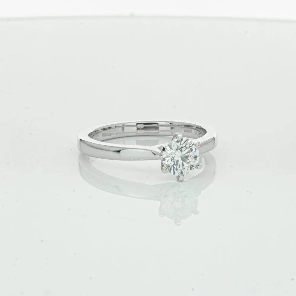 18ct White Gold .50ct Diamond Capri Ring