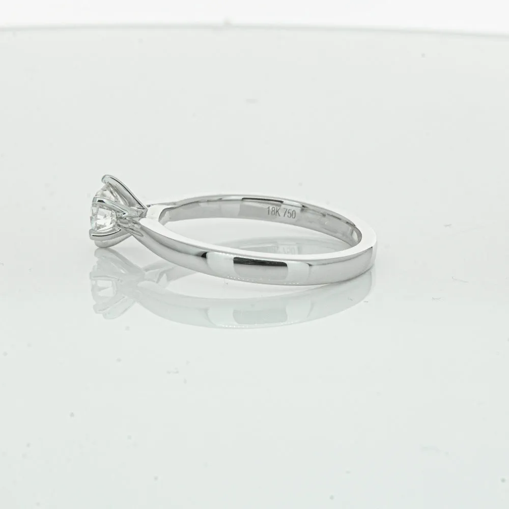 18ct White Gold .50ct Diamond Capri Ring