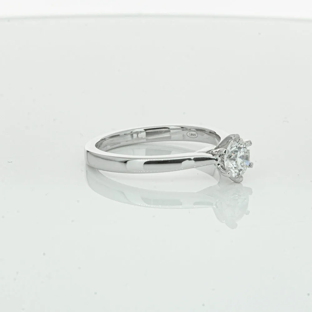 18ct White Gold .50ct Diamond Capri Ring