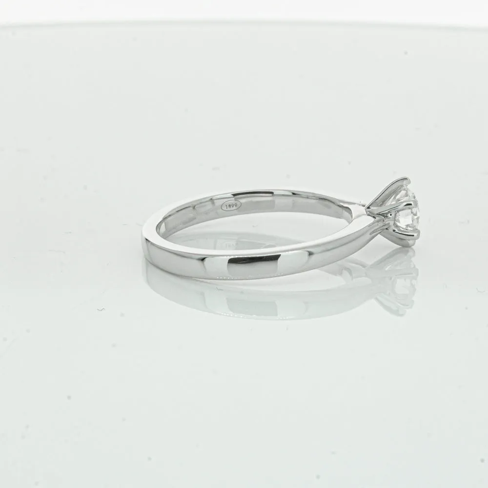 18ct White Gold .50ct Diamond Capri Ring