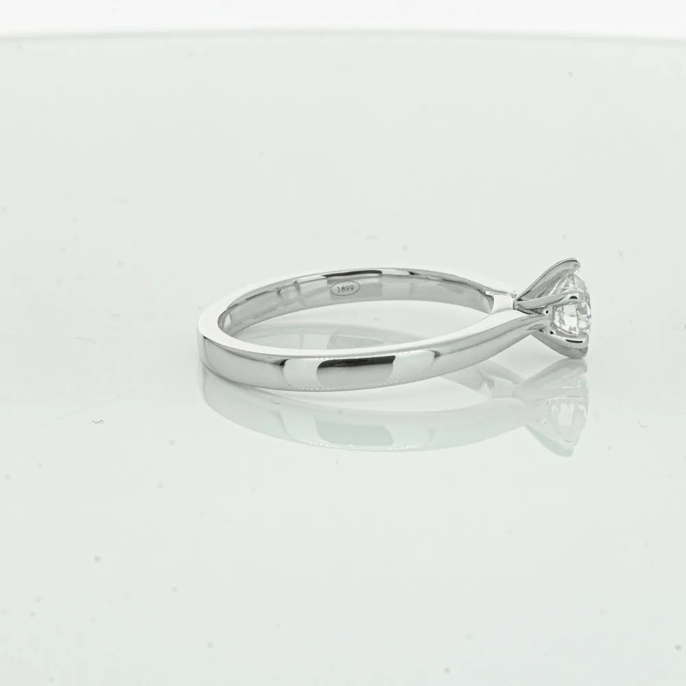 18ct White Gold .50ct Diamond Capri Ring