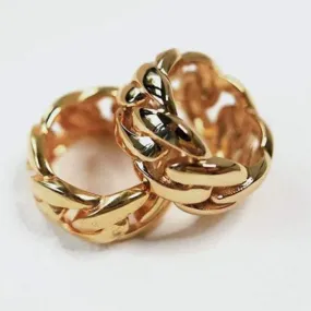 18K Gold-Filled Link Ring