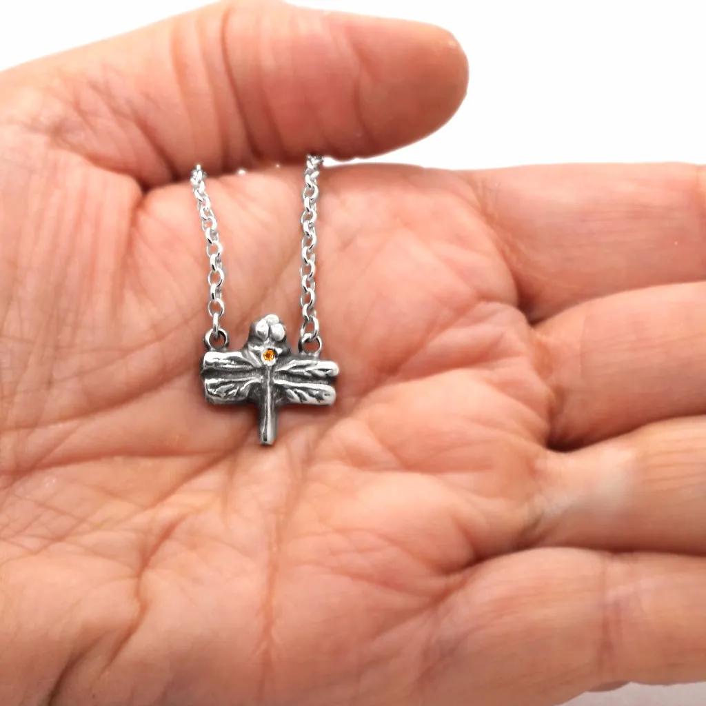 Abby the Dragonfly Necklace