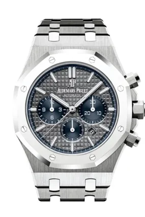 Audemars Piguet Royal Oak 41 Chronograph 26331IP.OO.1220IP.01 Slate Index Platinum Bezel & Titanium Case 41mm DCM