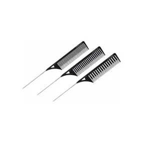 Black Highlight Combs 3pc