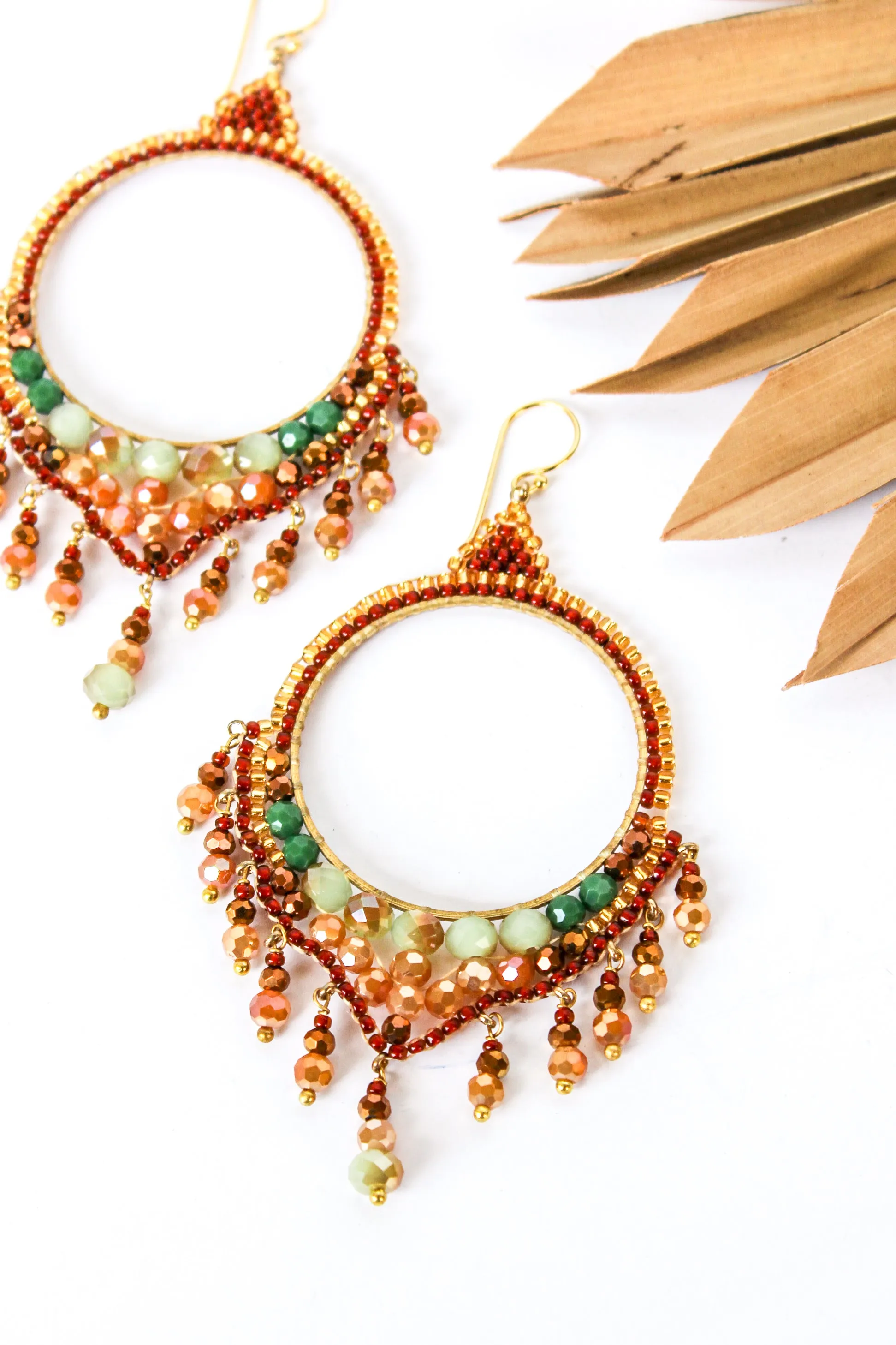 Bollywood Thai Chandelier Earrings