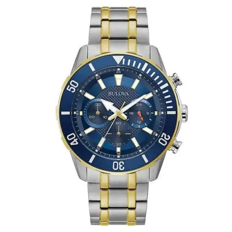 Bulova Exclusive Men's Blue Watch 98A246