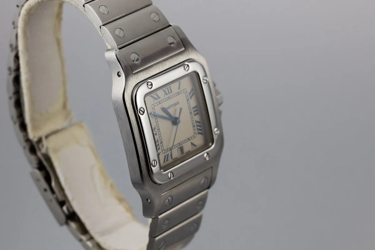 Cartier Santos Galbée Date Quartz 987901