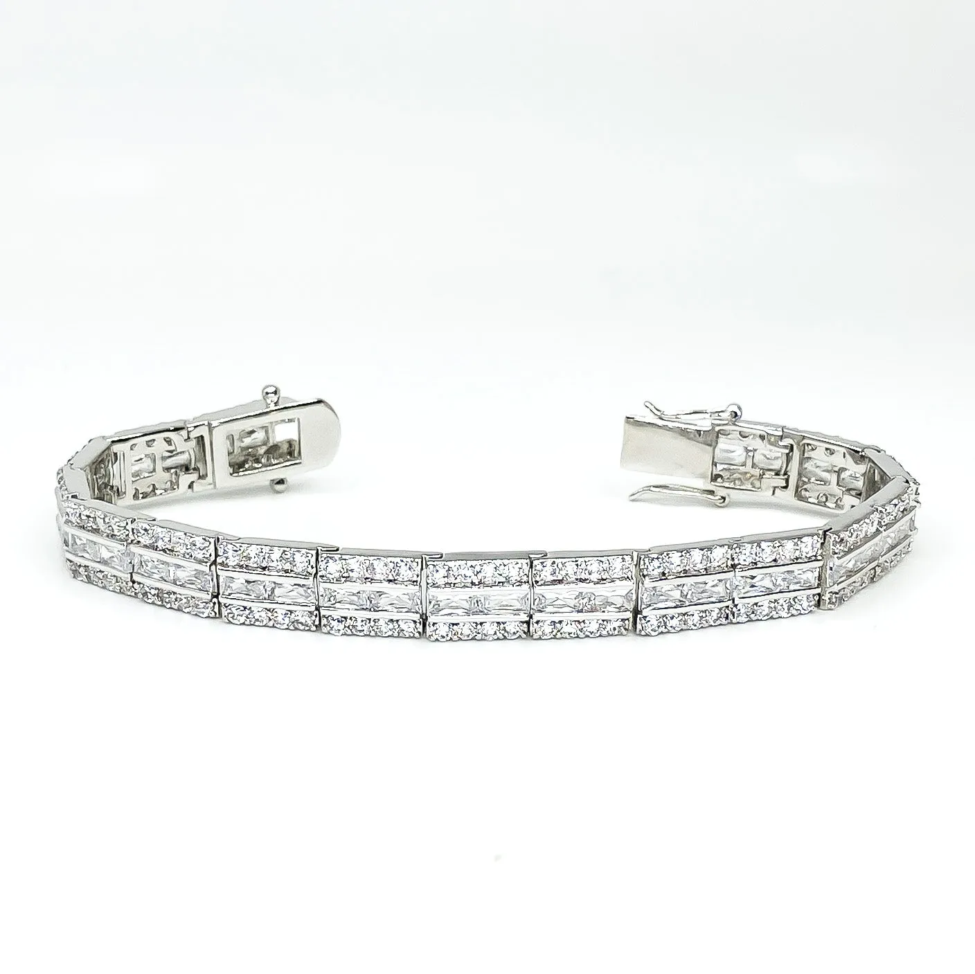 Chante Clear Radiant Tennis Bracelet - 7.25in | 32ct