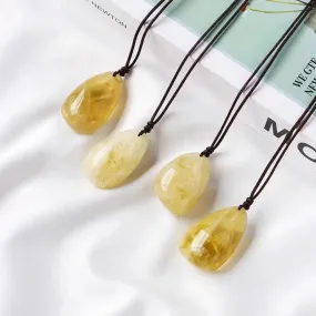 Citrine Pendant Necklace