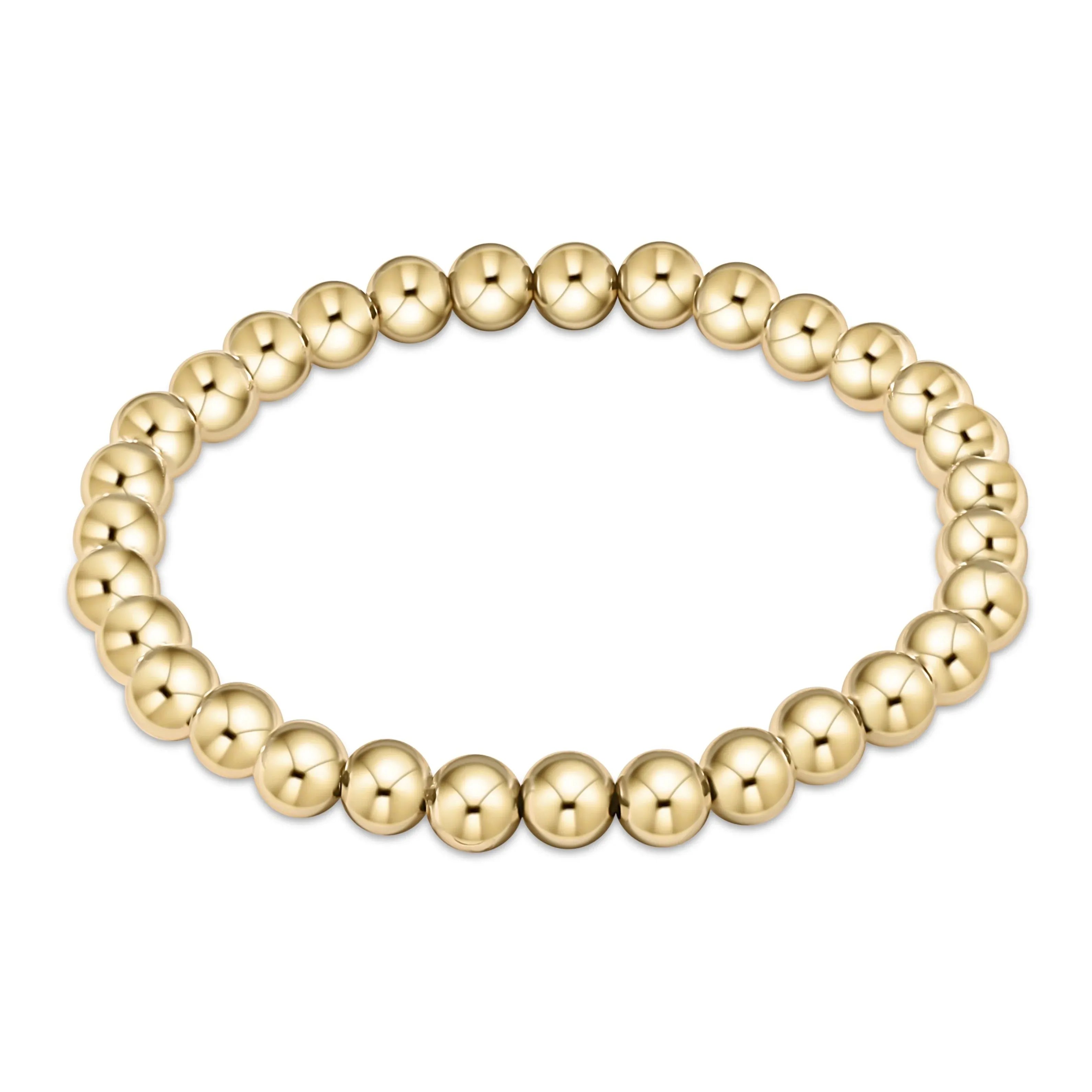 Classic Bead Bracelet - Gold