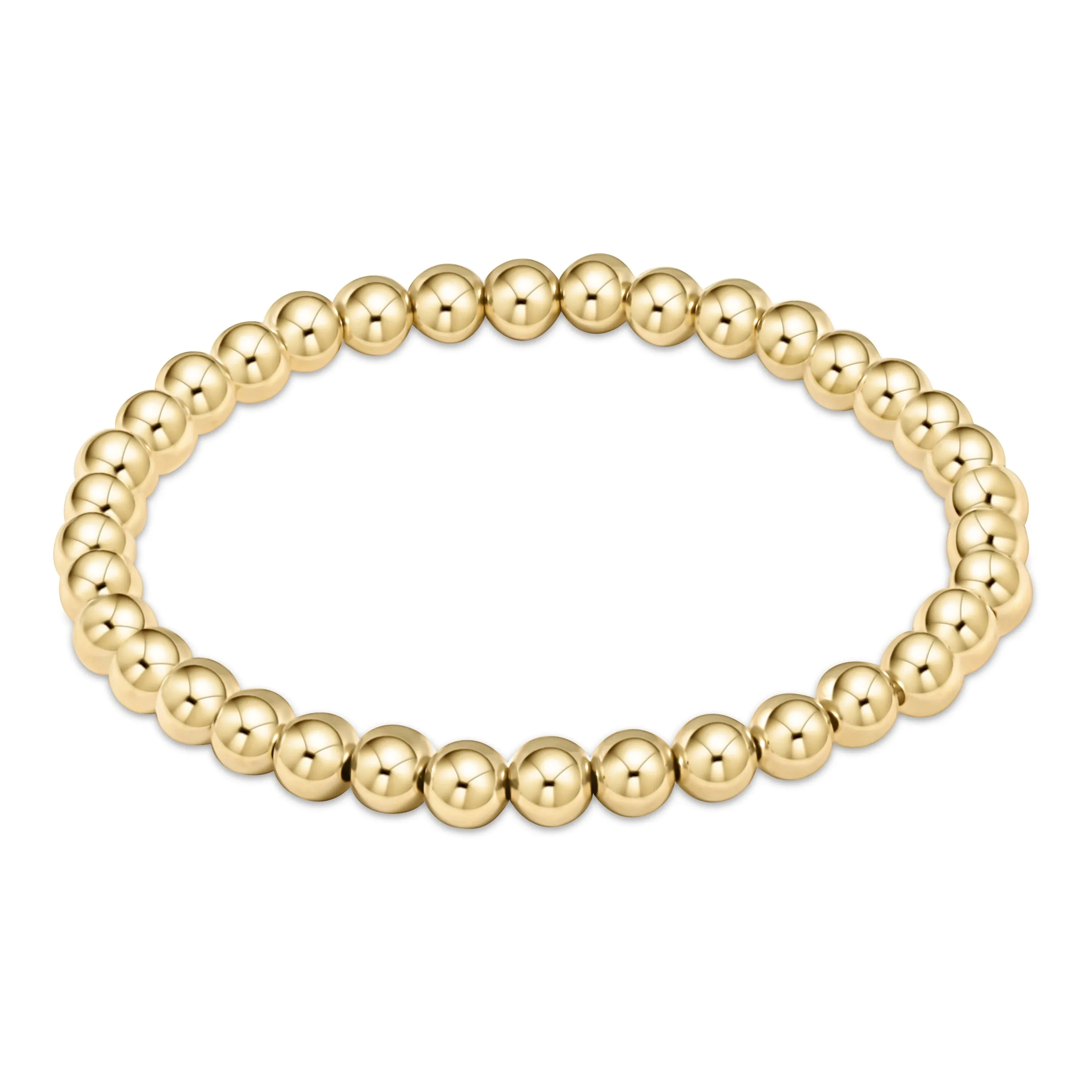 Classic Bead Bracelet - Gold