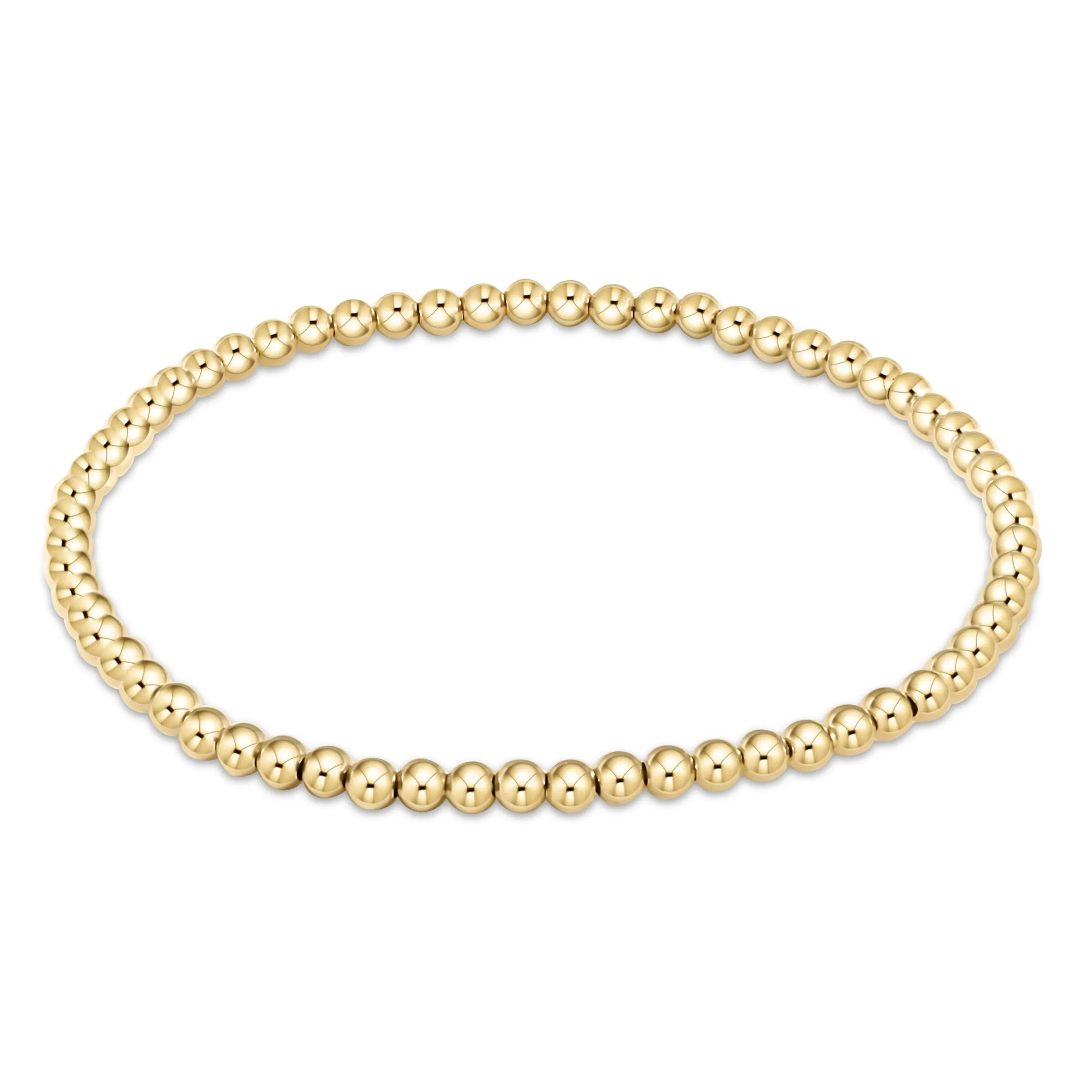 Classic Bead Bracelet - Gold