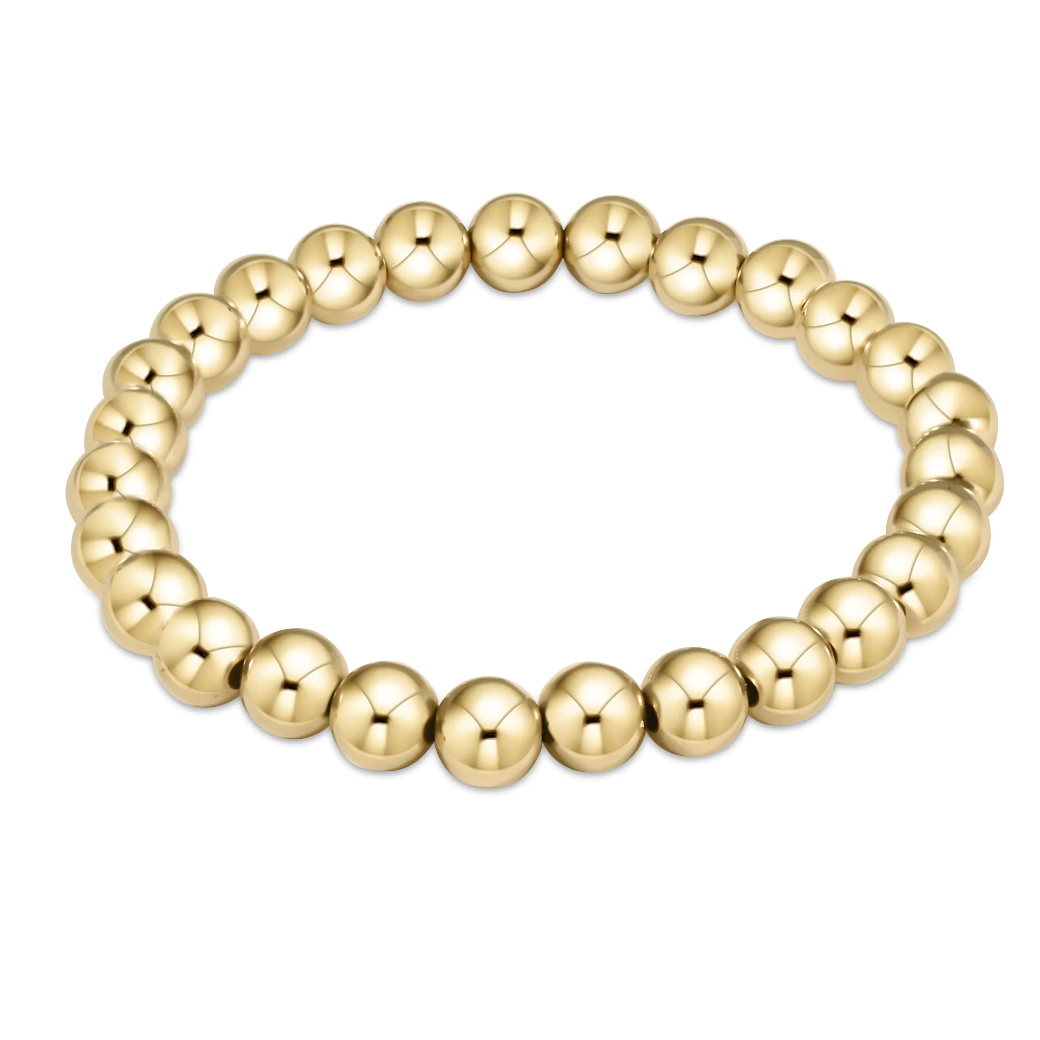 Classic Bead Bracelet - Gold