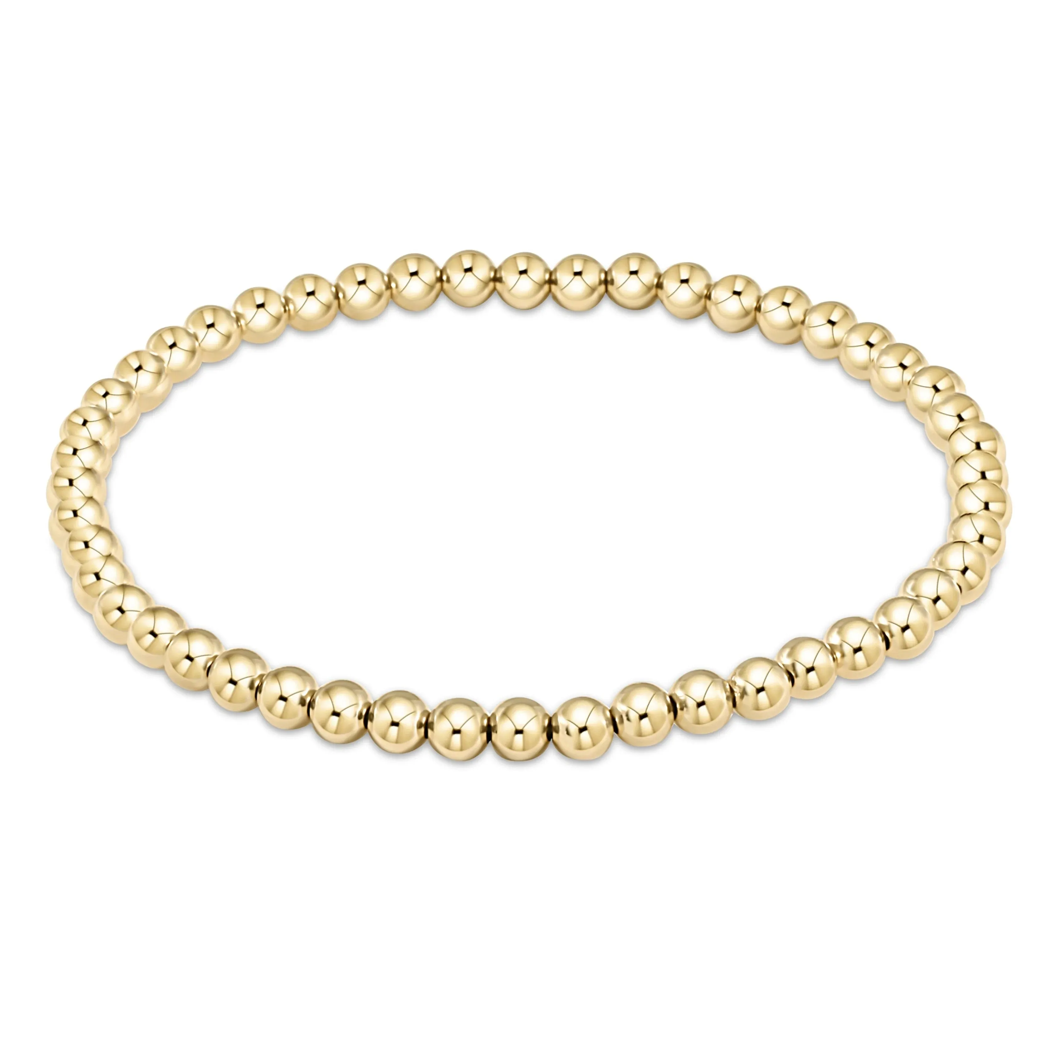 Classic Bead Bracelet - Gold