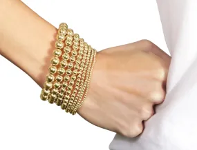 Classic Bead Bracelet - Gold