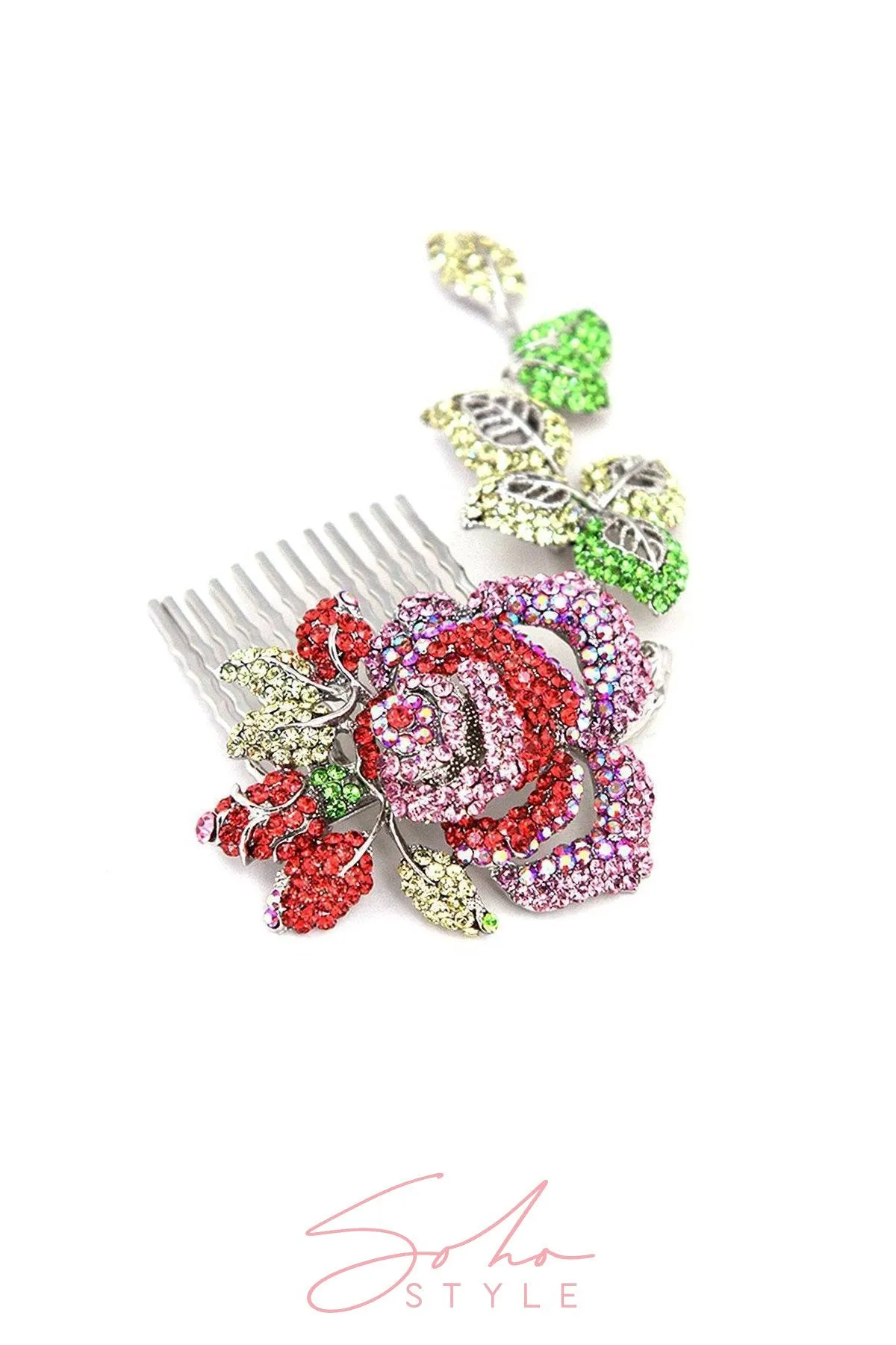 Crystal  Rose branch Comb