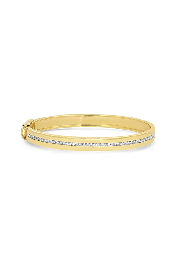 Diamond Row Bangle