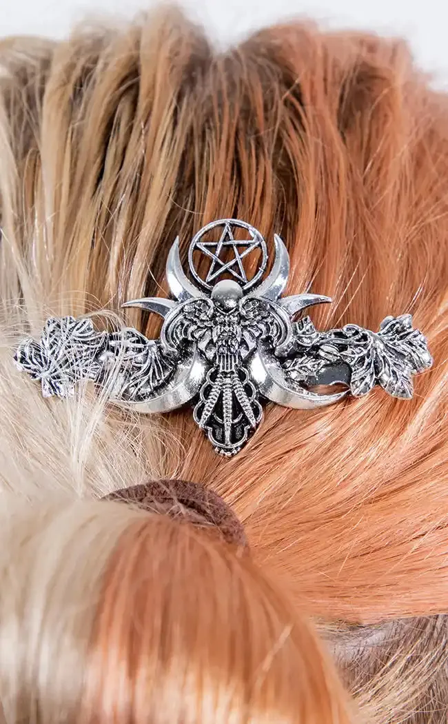 Dual Priestess Hair Comb Set With Chains