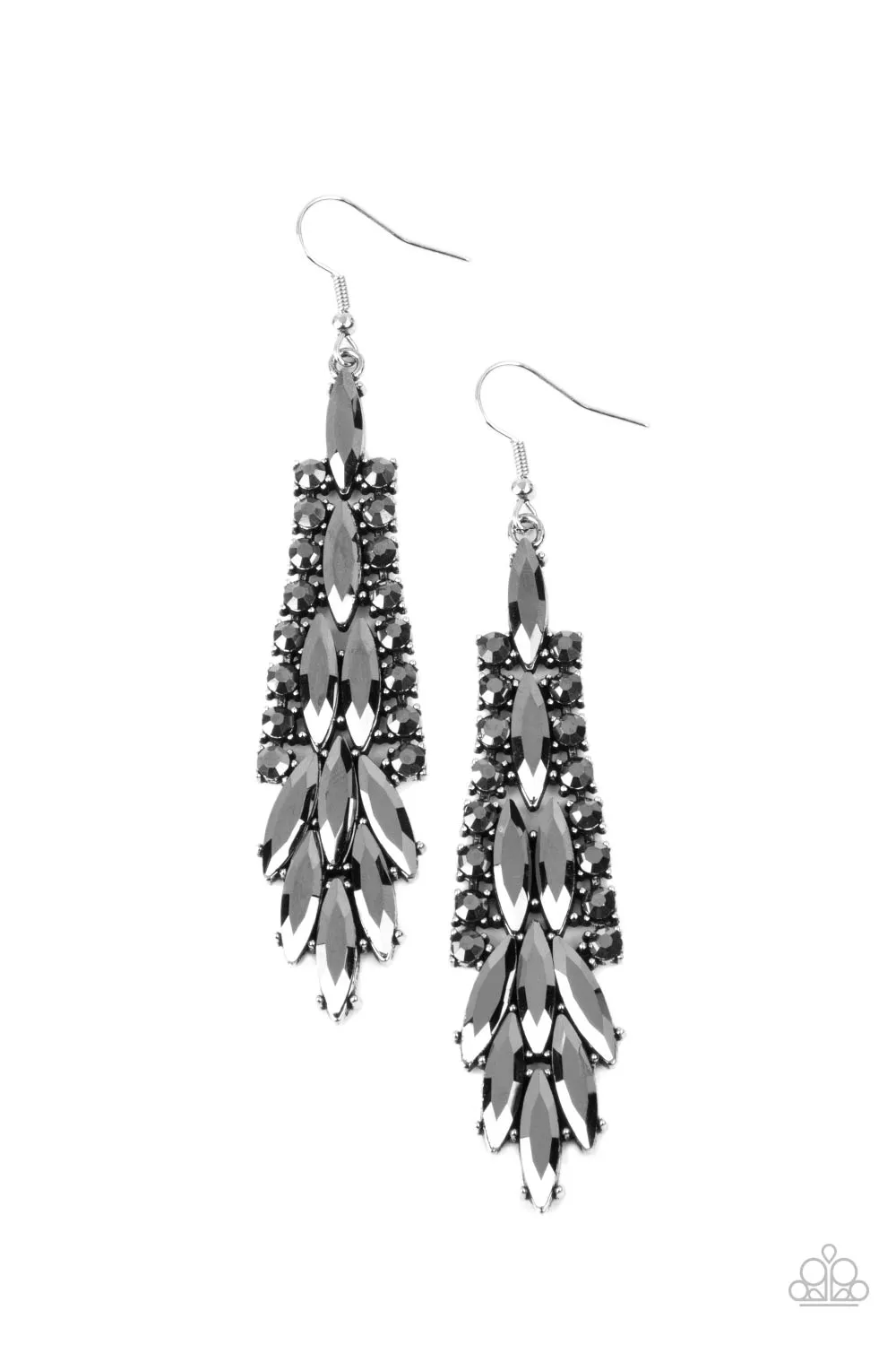 Earrings Crown Heiress - Silver E2027