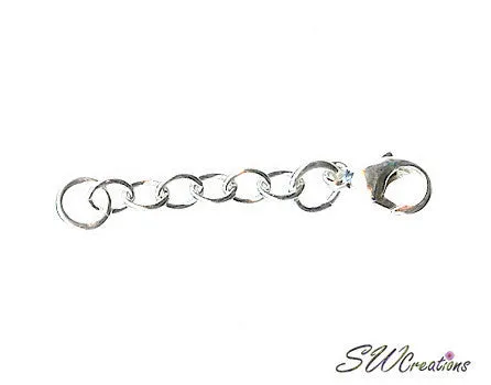 Essentially Pure Silver Anklet Jewelry Extender