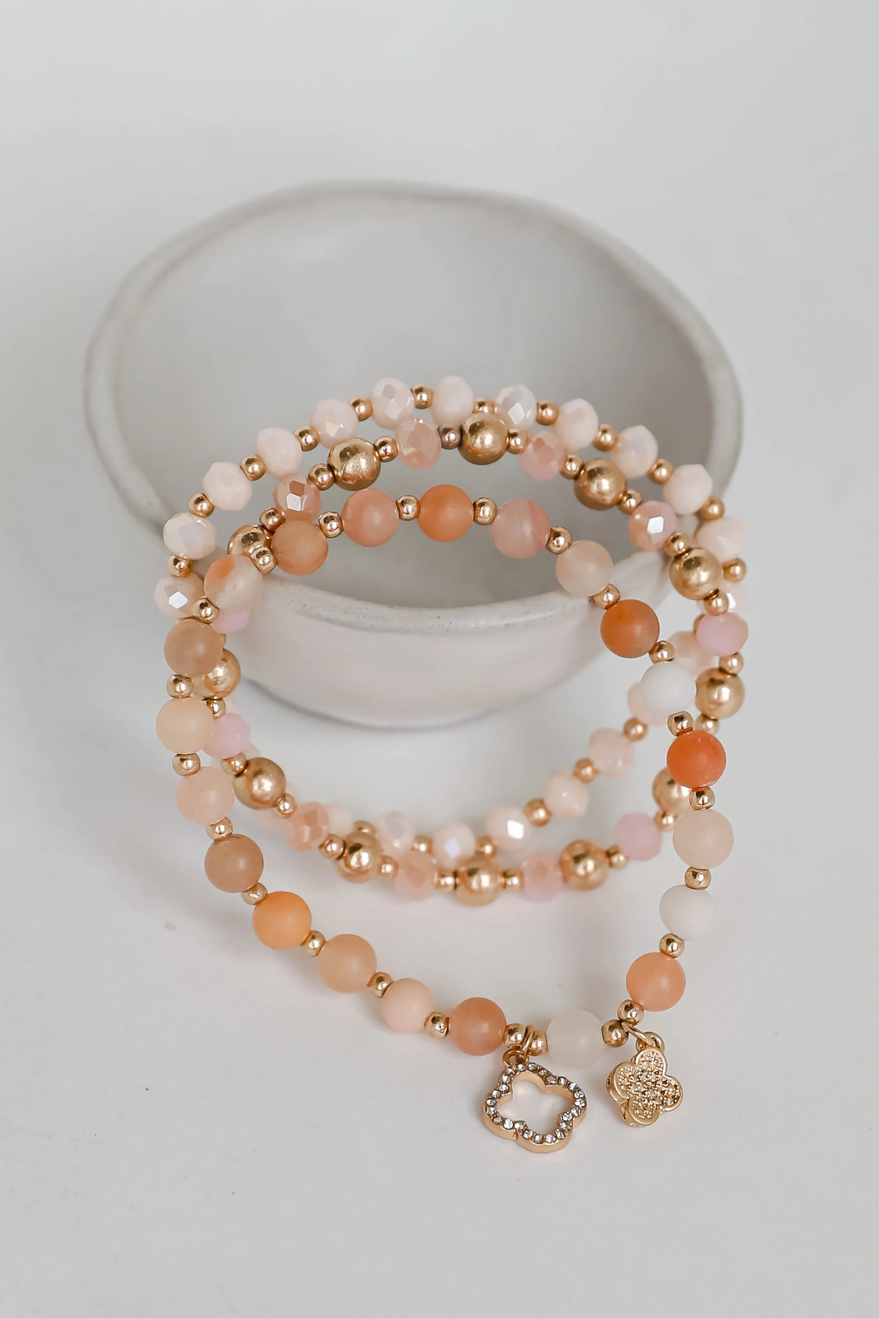 FINAL SALE - Elisa Beaded Bracelet Set