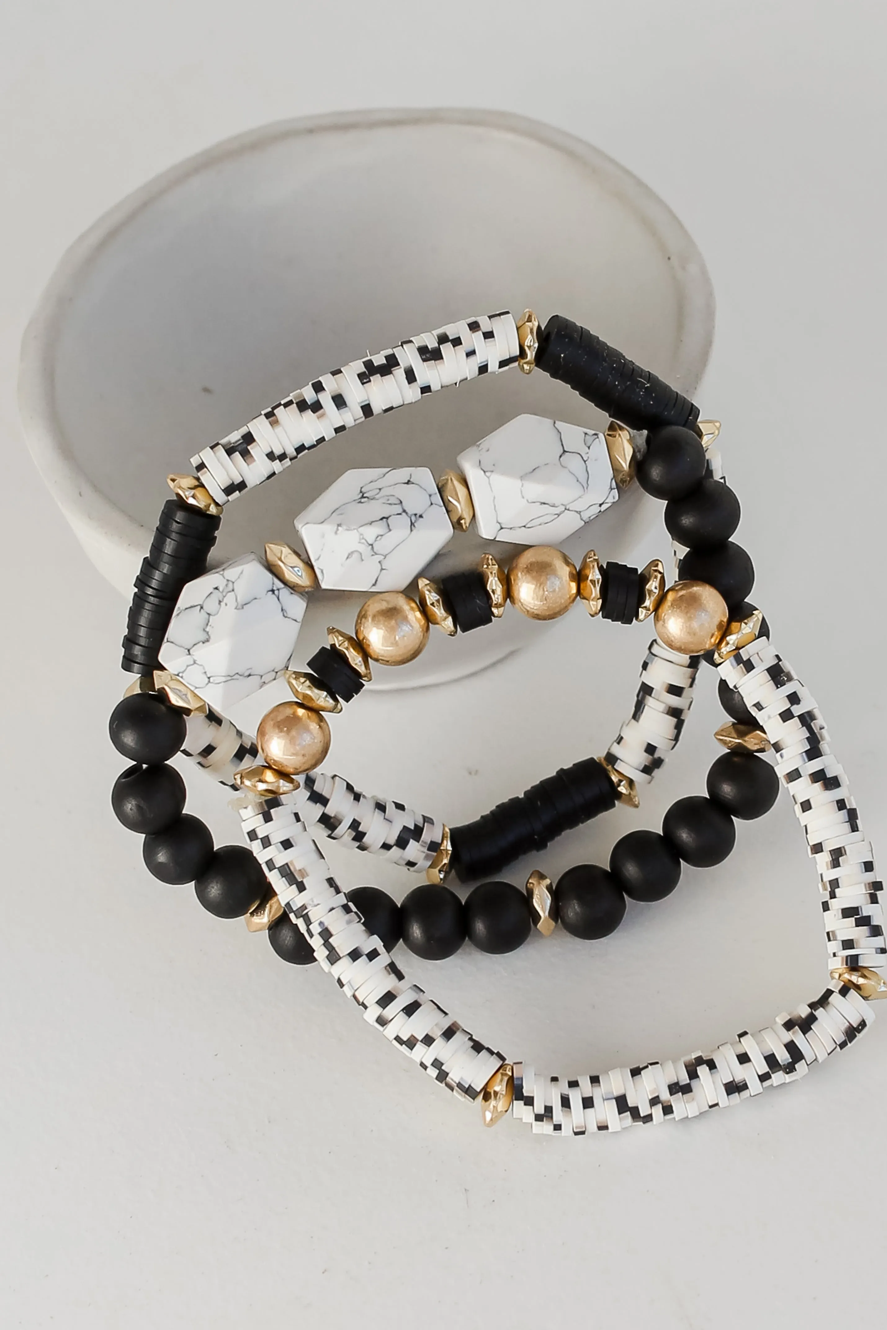 FINAL SALE - Gracie Beaded Bracelet Set