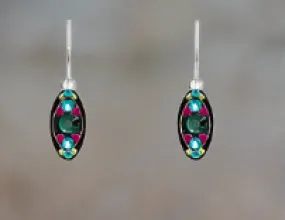 Firefly Jewelry Sparkle Mini Long Oval Earrings-E183EM