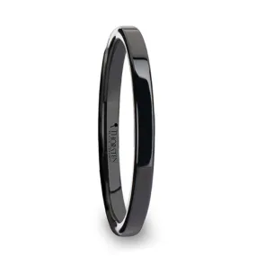 FRAENER | Ceramic Ring Flat Black