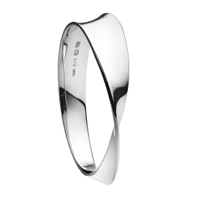 Georg Jensen Moebius Silver Bangle 206