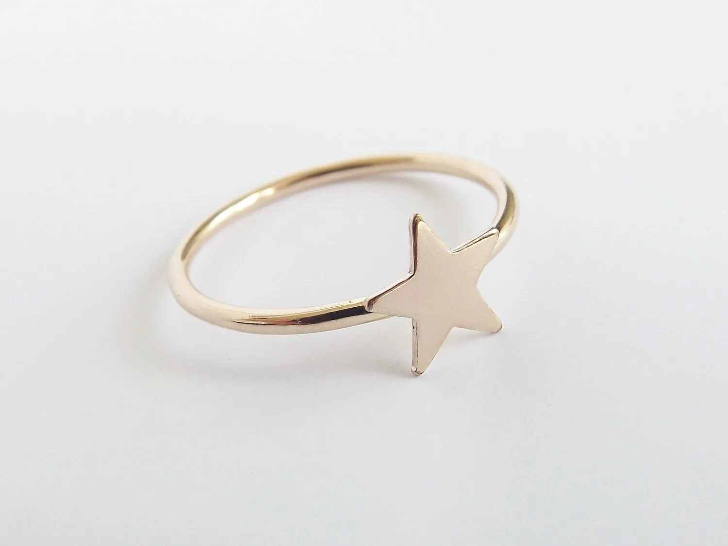 Gold Star Stack Ring,Star Stack Rings,Gold Stack Rings,Gold Filled Stack Ring,Stack Band Rings,Band Ring,Star,Star Ring,Simple,Gold Ring