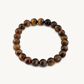 Golden Brown Tiger Eye bead Bracelet