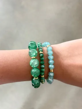 Gypsy Bracelet Green