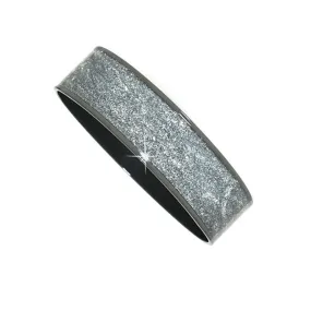 Hematite Stardust Thick Bangle