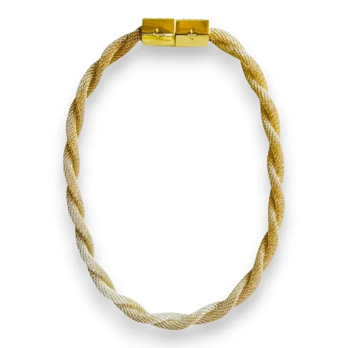 HOLST   LEE - TWISTED MESH NECKLACE