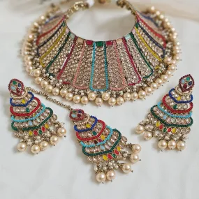 Inara - Polki Bridal Choker Set