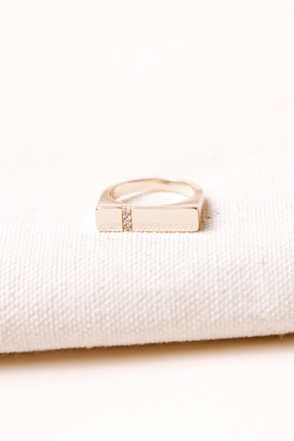 Jewel Bar Ring