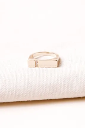 Jewel Bar Ring