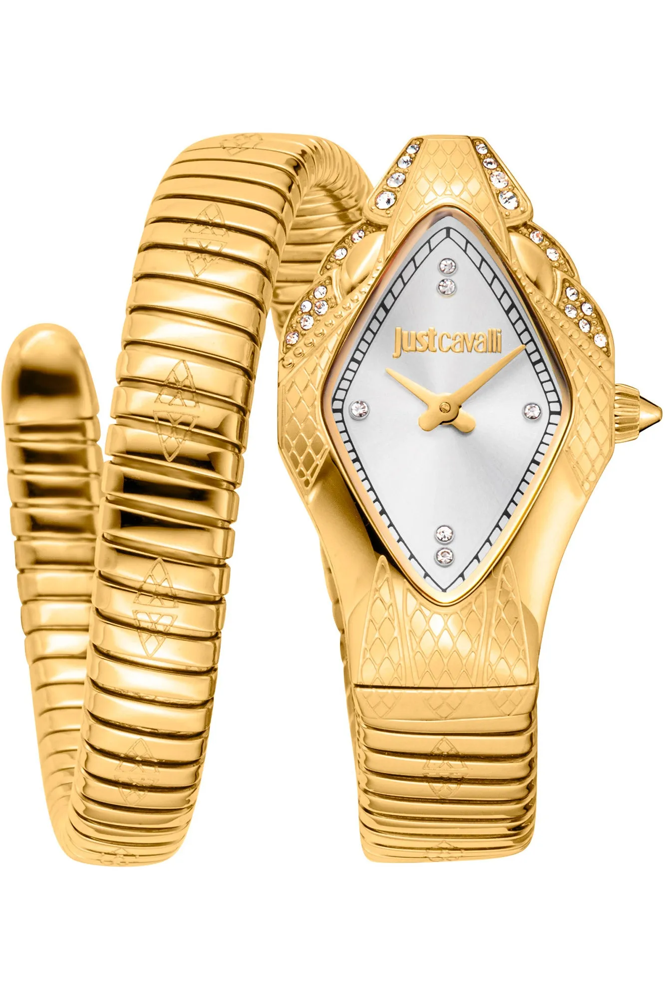 Just Cavalli Women's Signature Snake 22mm Quartz Watch JC1L306M0035