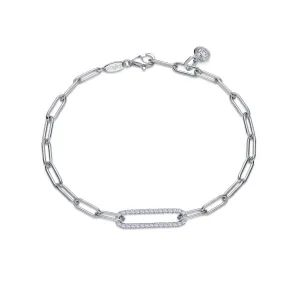 Lafonn Paperclip Diamond Bracelet B0165CLP75