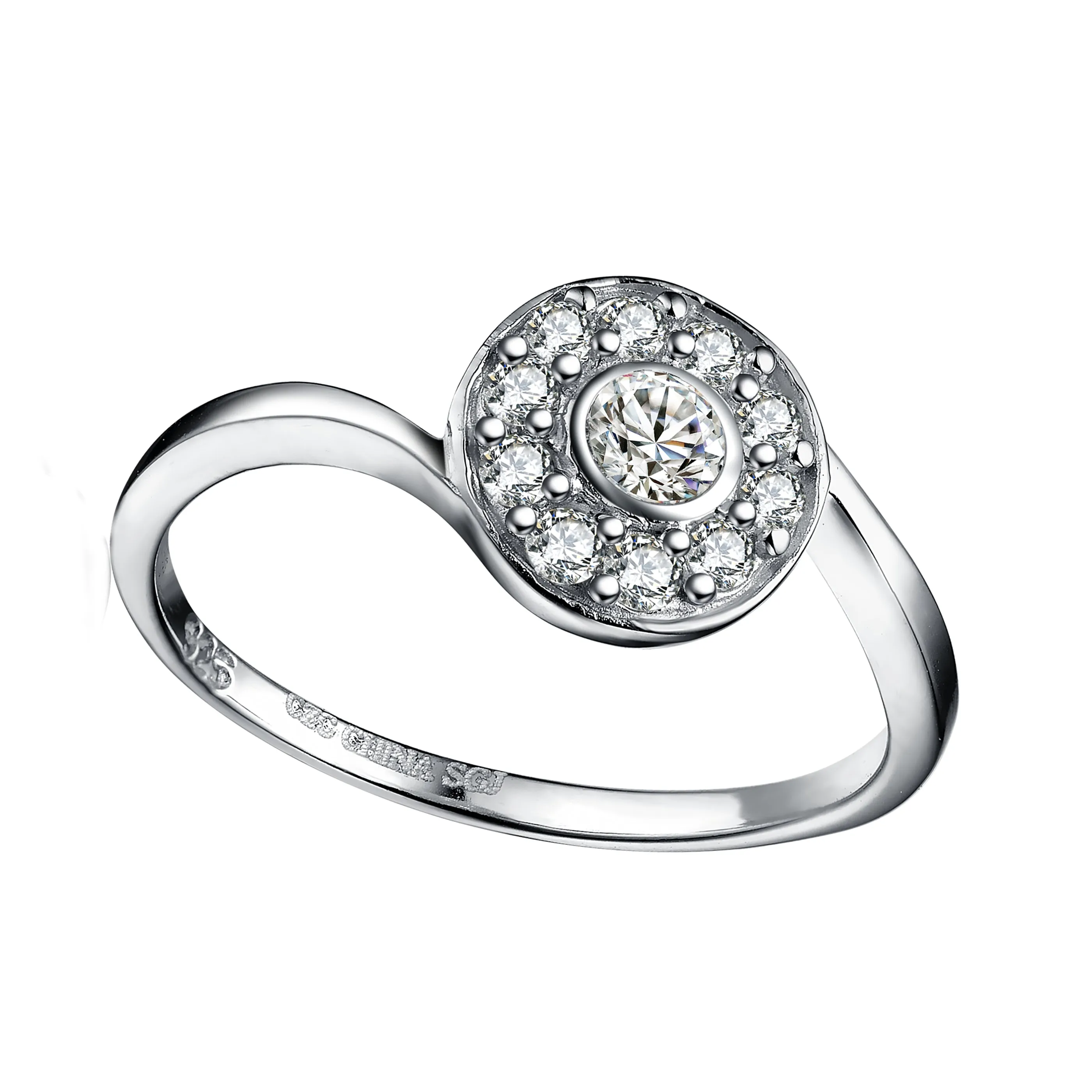 Marie Eternal Zirconia Round Ring