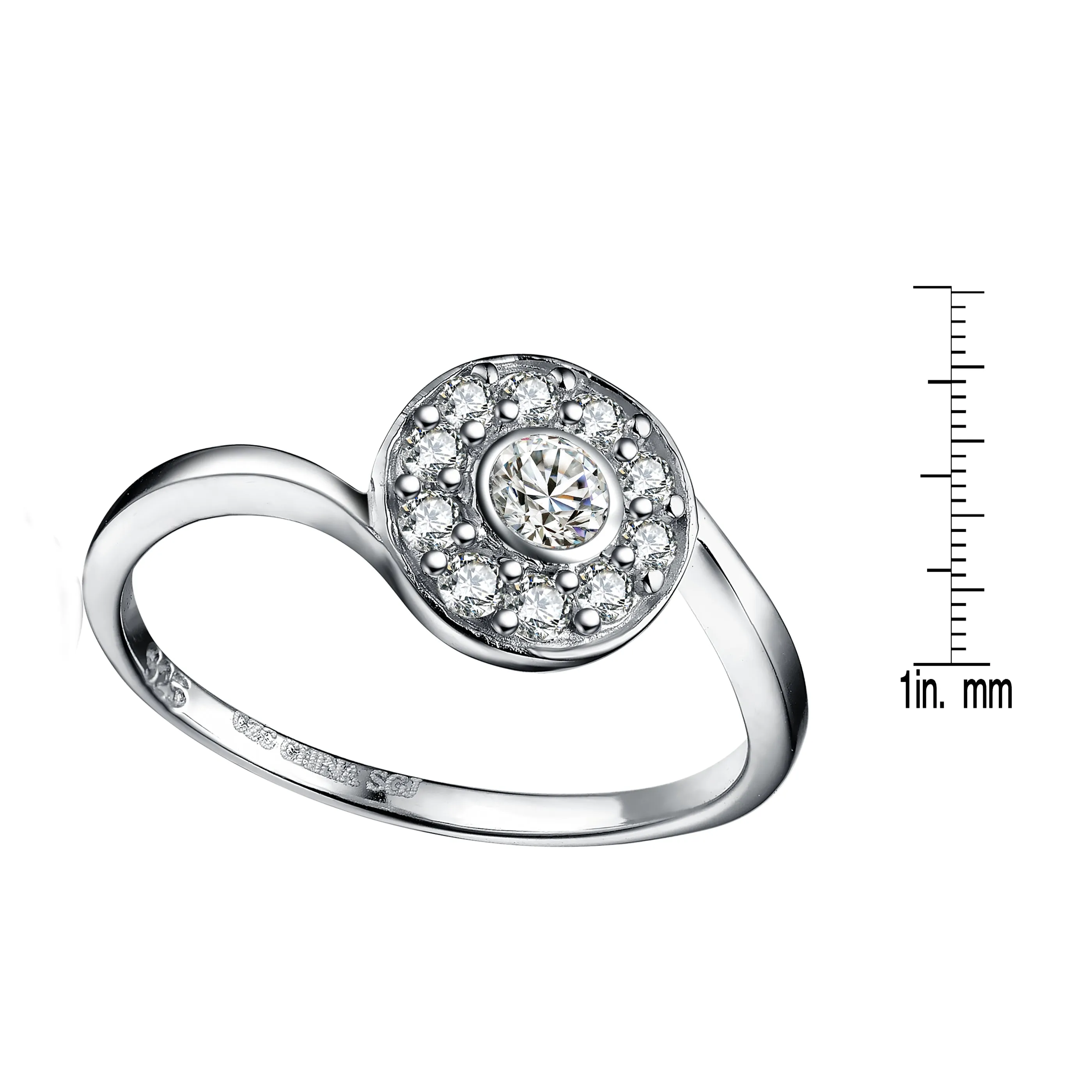 Marie Eternal Zirconia Round Ring