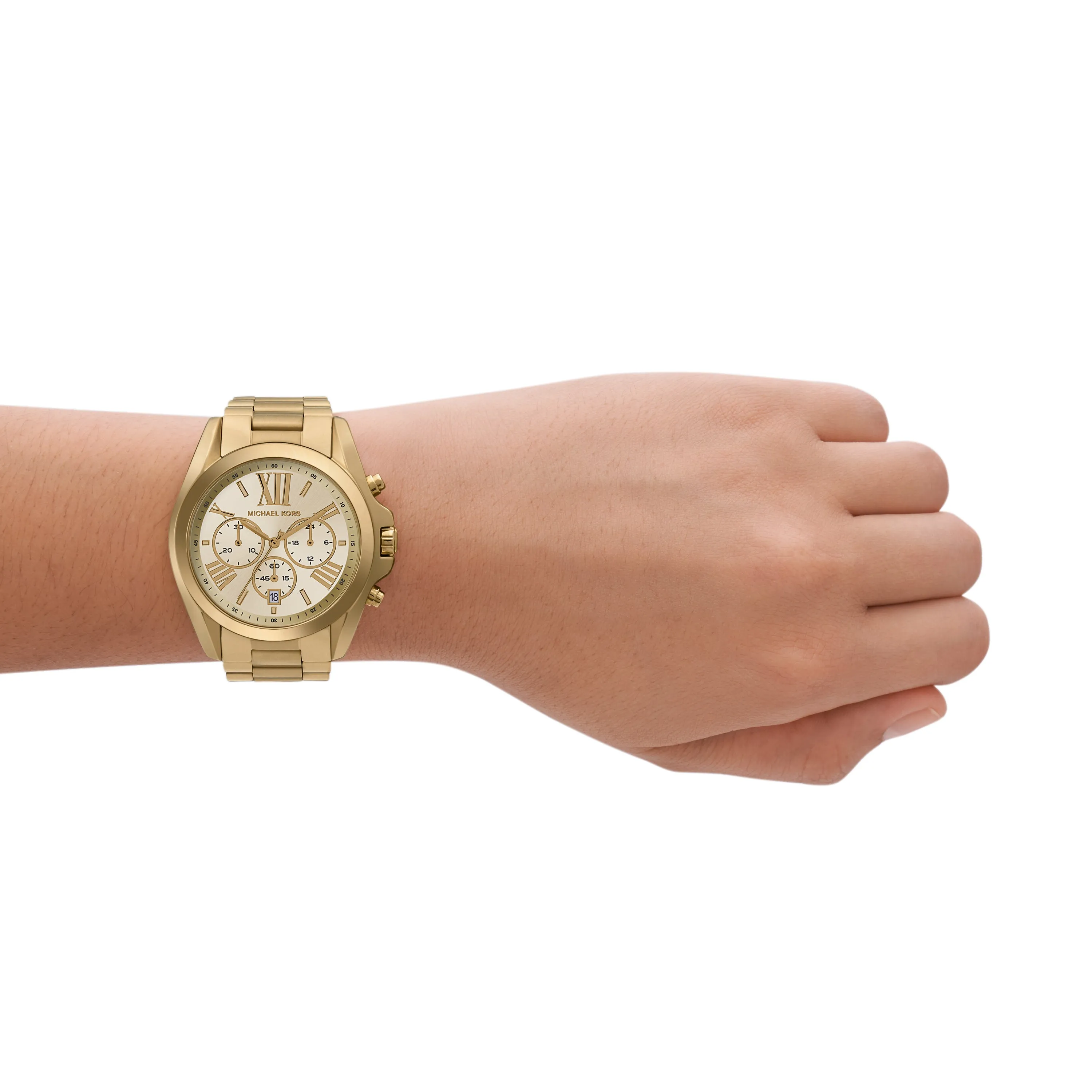 Michael Kors Gold-Tone Bradshaw Watch MK5605