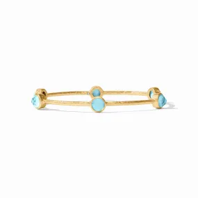 Milano Luxe Bangle - Capri Blue (Medium)