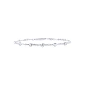 Miracle Station Diamond Bangle Bracelet